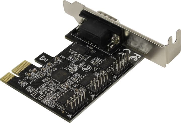 Orient XWT-PE4SV1LP (RTL) PCI-Ex1, Multi I/O, 4xCOM9M