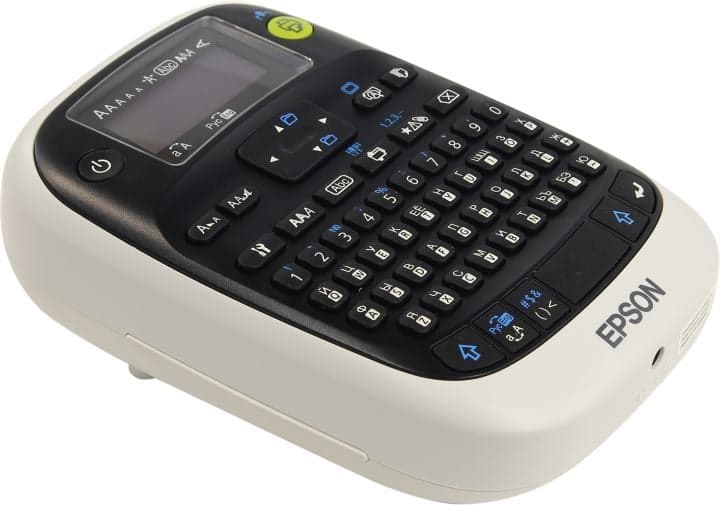 Epson LW400 Wh LabelWorks (для офисной маркировки, 6/9/12/18 мм, LCD, клавиатура, память на 50 этикеток)
