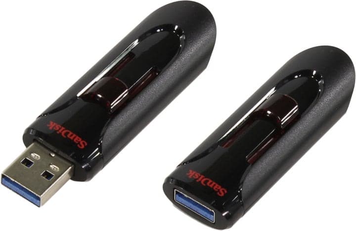 SanDisk Glide 3.0 <SDCZ600-128G-G35> USB3.0 Flash Drive 128Gb (RTL)