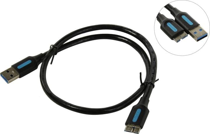 Vention <COPBD> Кабель USB3.0 AM --> USB3.0 micro-B 0.5м