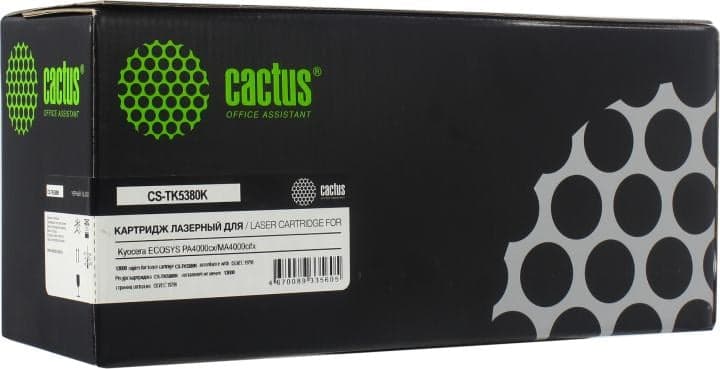 Картридж Cactus CS-TK5380K Black для Kyocera ECOSYS PA4000cx/MA4000cix