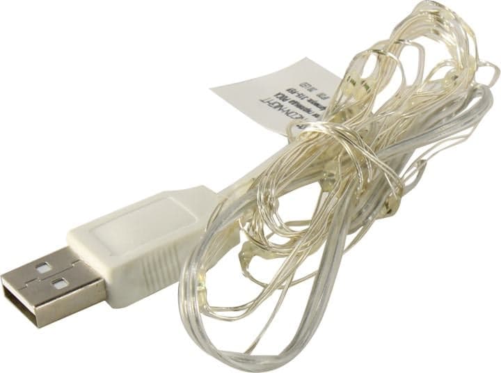 NEON-NIGHT <315-959> Гирлянда "Роса" (2м, 20LED, USB)