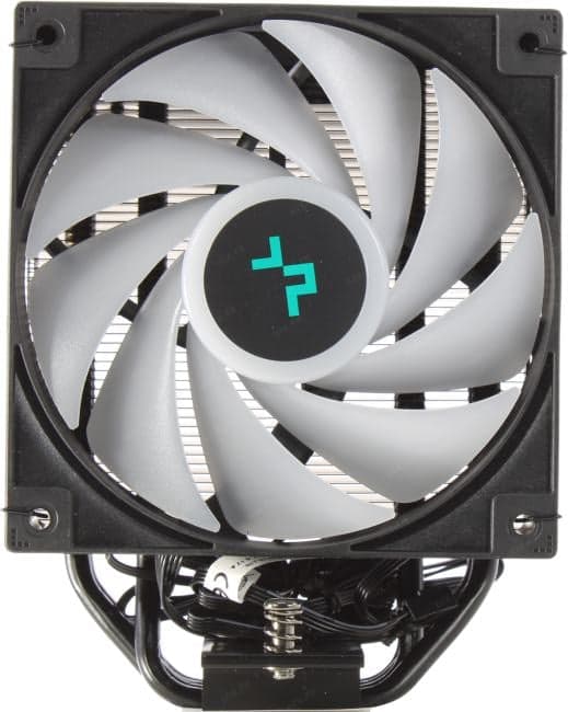 Deepcool <R-AG400-BKADMN-G-1> AG400 DIGITAL ARGB (115x/1200/1700/AM4/AM5, 31.6дБ,500-2100об/мин,Al+тепл.трубки)