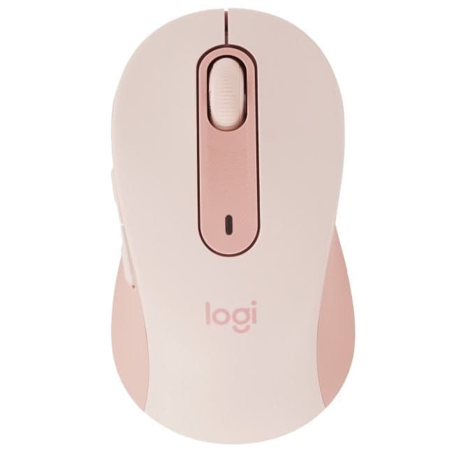 Мышь Logitech M650 Large розовый оптическая 4000dpi беспров. USB 5but (910-006391)