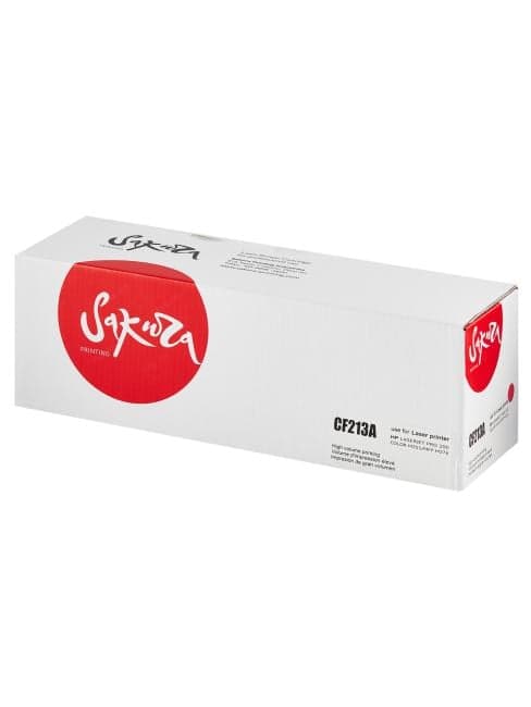 SACF213A Картридж SAKURA CF213A для HP LJ Pro M251/M276, пурпурный, 1800 к.