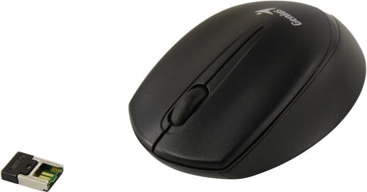 Genius Wireless Mouse NX-7009 <Black> (RTL) USB 3btn+Roll