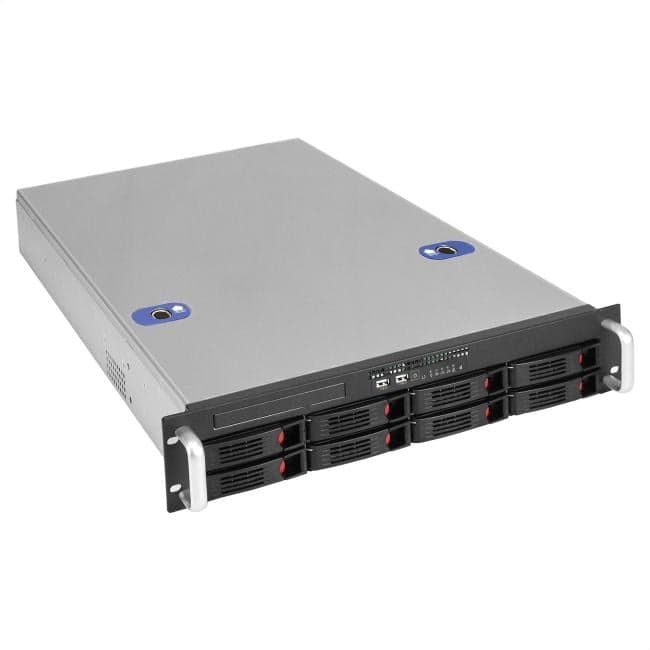 Server Case 2U ExeGate <Pro 2U660-HS08> ATX 1000W (24+2x4+8пин) <EX295866RUS>