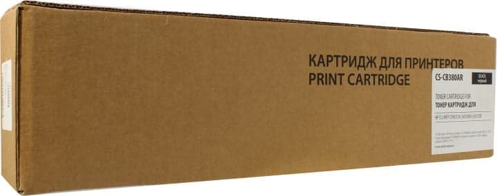 Картридж Cactus CS-CB380AR Black для HP Color LJ CP6015X/6015XH/6015DE