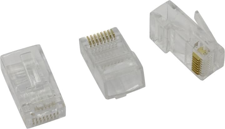 PROconnect (05-1021-6) Разъем UTP RJ-45 (8P8C), CAT 5e (100 шт.)