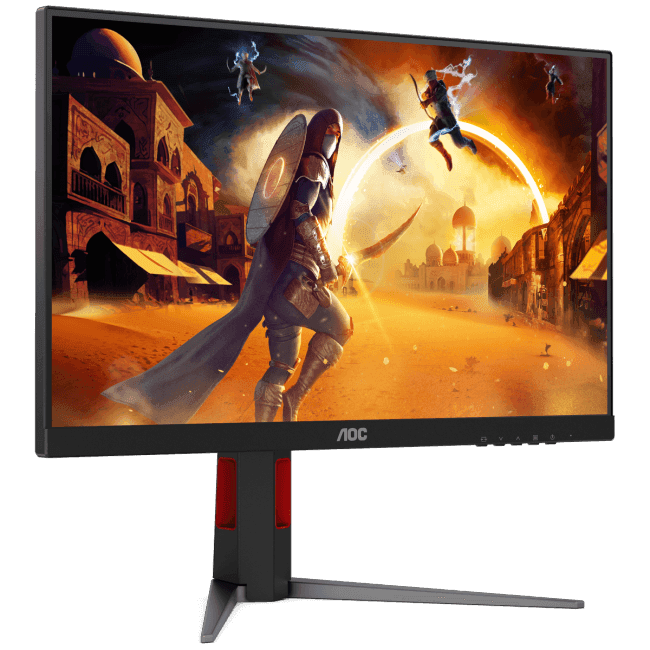 23.8 AOC 24G4HA Black (IPS, 1920x1080, 200Hz, 0.5 ms, 178°/178°, 300 cd/m, 1000:1, +2xHDMI 2.0, +DisplayPort 1.4, +MM