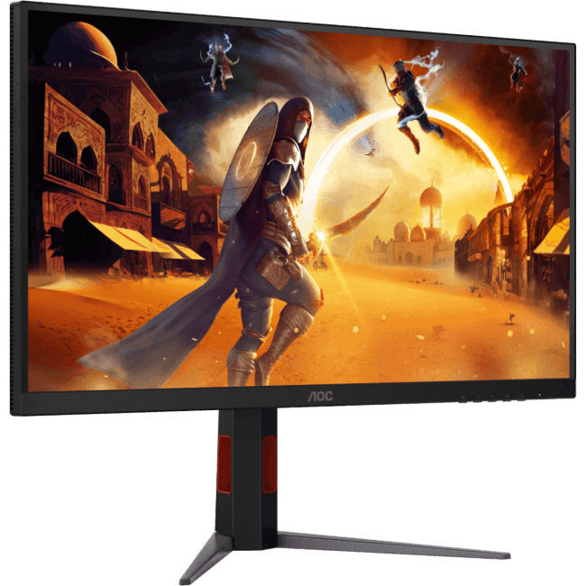 Q27G4ZMN Монитор AOC 27" черный VA LED 16:9 HDMI матовая HAS Piv 5000:1 450cd 178гр/178гр 2560x1440 240Hz DP Quad 2K (