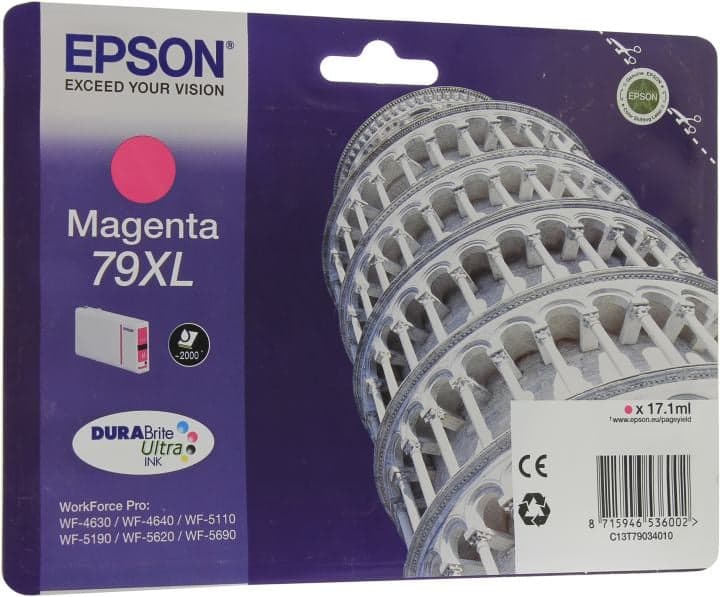 Картридж 79XL <C13T79034010> Magenta для Epson WorkForce Pro WF-4630/4640/5110/5190/5620/5690