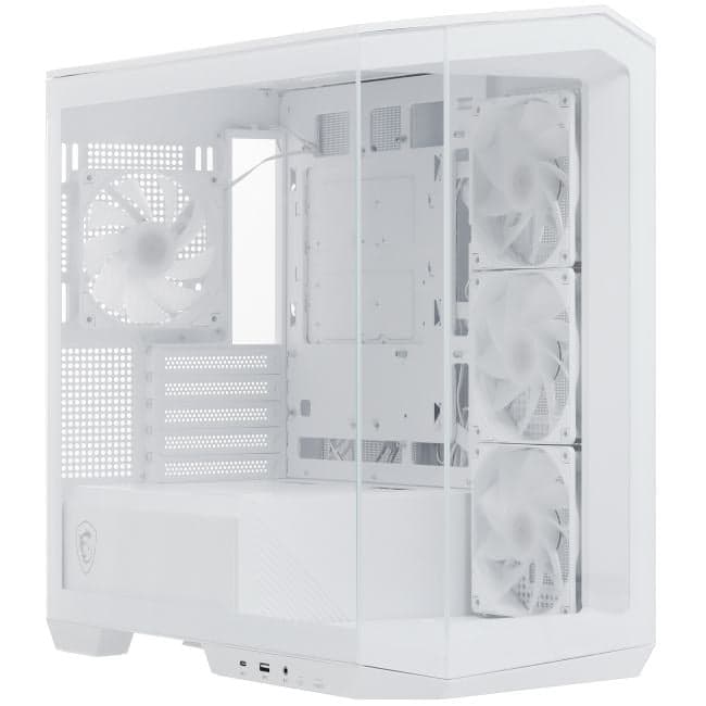 Minitower MSI <MAG Pano M100R PZ White> MicroATX без БП <306-7G24W28-HH9>