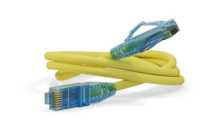 230213 Hyperline PC-LPM-UTP-RJ45-RJ45-C6-1M-LSZH-YL Патч-корд U/UTP, Cat.6 , LSZH, 1 м, желтый
