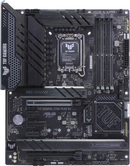 УЦЕНКА ASUS TUF GAMING Z790-PLUS D4 (RTL) LGA1700 <Z790> 2xPCI-E HDMI+DP 2.5GbLAN SATA ATX 4DDR4