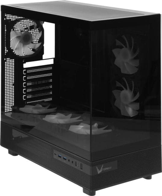 CRYSTAL Z8 B COS Корпус Formula Crystal Z8 COSMIC черный без БП ATX 3x120mm 5x140mm 1xUSB2.0 1xUSB3.0 1xUSB3.1 audio bo