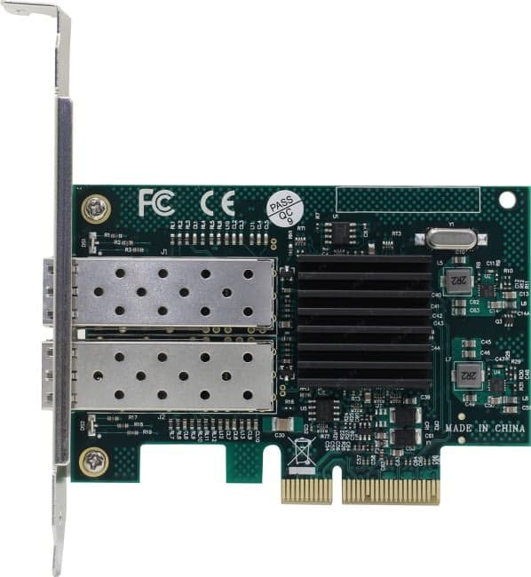 Orient <XWT-INT825PE4 SFP> (RTL) PCI-Ex4 2xSFP 1000Mbps