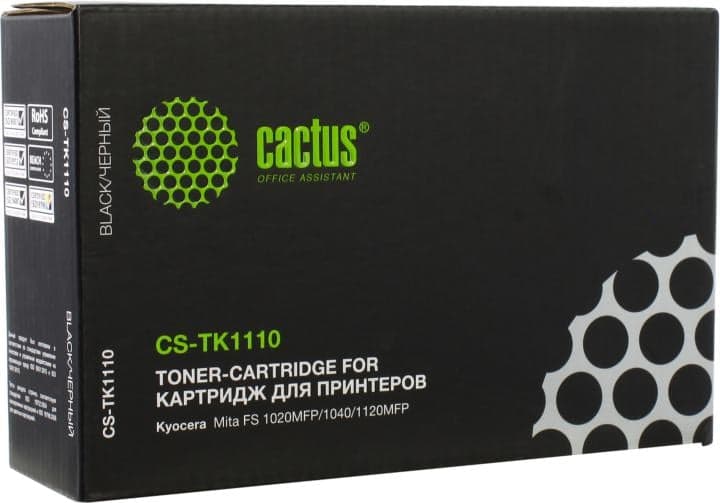 Картридж Cactus CS-TK1110(BK) для Kyocera FS-1040/1120MFP/1020MFP