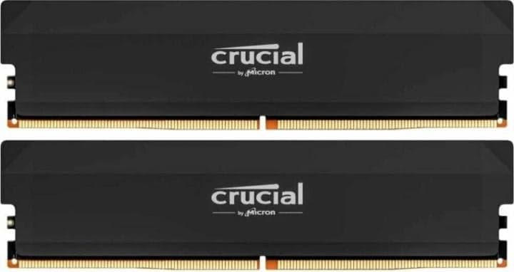CP2K16G60C36U5B Crucial Модуль памяти Crucial 32GB DDR5 UDIMM 6000MHz CP2K16G60C36U5B kit 2*16gb, 1.35V