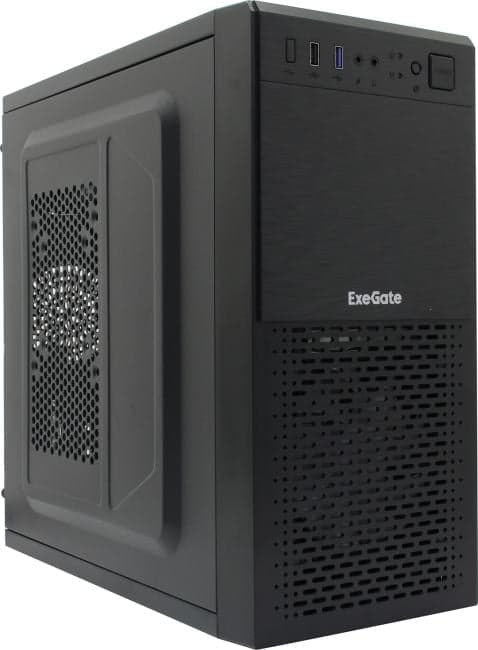Minitower Exegate <mEVO-7807> Black MicroATX 400W (24+4+6/8пин) <EX292982RUS>
