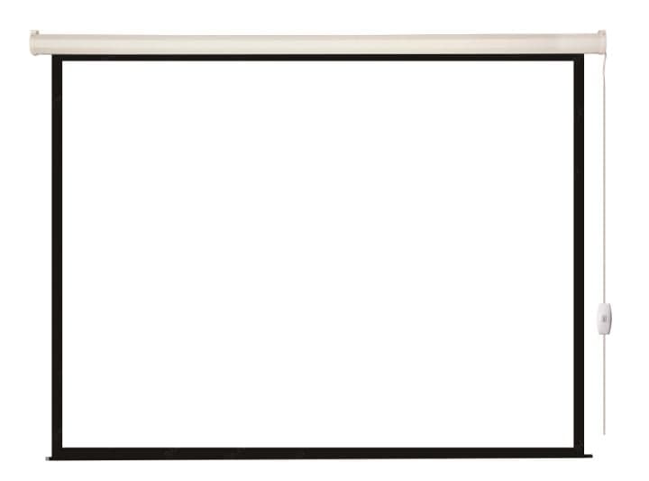 LEC-100115 Экран с электроприводом Lumien Eco Control 152x240 см (раб. область 144х232 см) MW черная кайма 16:10