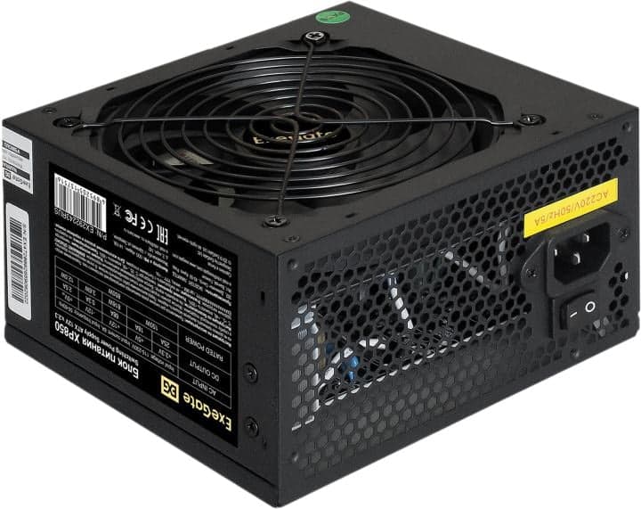 Блок питания ExeGate XP850 <EX292243RUS> 850W ATX (24+4x4+2x6/8пин)
