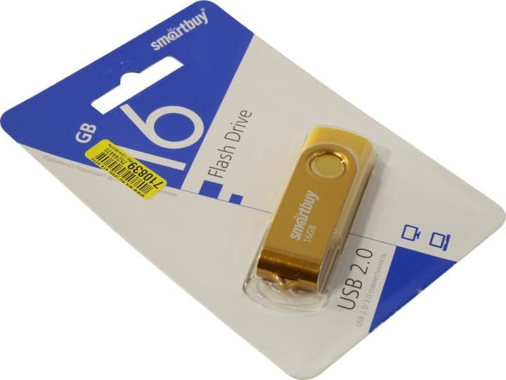 SmartBuy Twist <SB016GB2TWY> USB2.0 Flash Drive 16Gb (RTL)