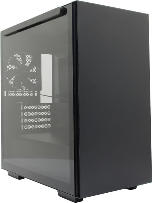 Minitower Deepcool MACUBE 110 <R-MACUBE110-BKNGM1N-G1> Black MicroATX без БП, с окном