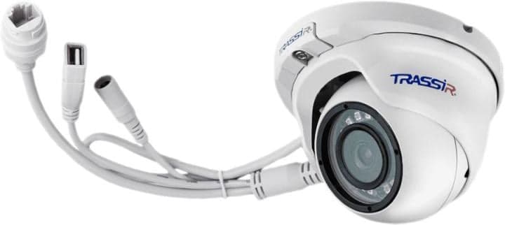 Камера видеонаблюдения IP Trassir TR-D8121IR2 2.8-2.8мм цв. корп.:белый (TR-D8121IR2 (2.8 MM))
