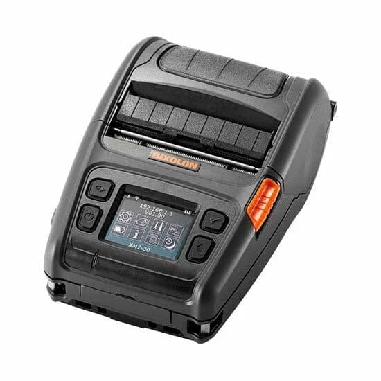 Bixolon XM7-30iaK Мобильный принтер этикеток/ XM7-30, 3" DT Mobile Printer, 203 dpi, Serial, USB, Bluetooth, iOS compat