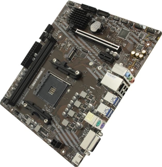 MSI B550M-A PRO (RTL) AM4 <B550> PCI-E DVI+HDMI GbLAN SATA Micro ATX 2DDR4