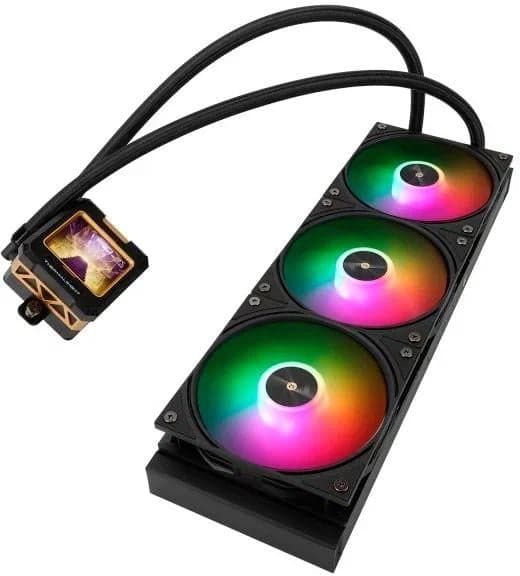 F-WFRAME-360-BL-ARGB Система жидкостного охлаждения Thermalright Frozen Warframe 360 Black ARGB, радиатор 360 мм, 2000