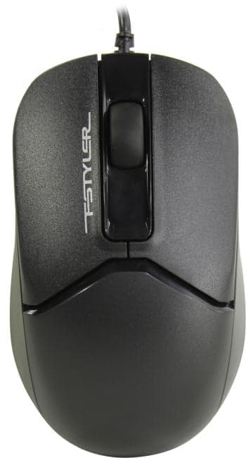 A4Tech FSTYLER Optical Mouse <FM12 Black> (RTL) USB 3btn+Roll