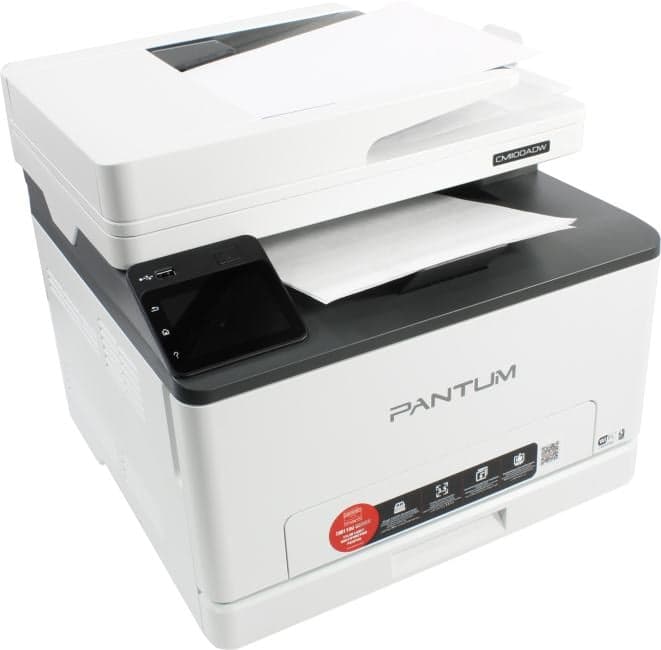 Pantum CM1100ADW (A4, 18 стр/мин, 1Gb, LCD, цв. лазерное МФУ, USB2.0, двусторонняя печать, сетевой, WiFi, ADF)