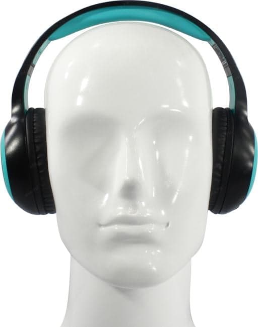 Наушники с микрофоном Digma BT-15 <BT-15BLB Black/Blue> (Bluetooth 5.0, microSD)
