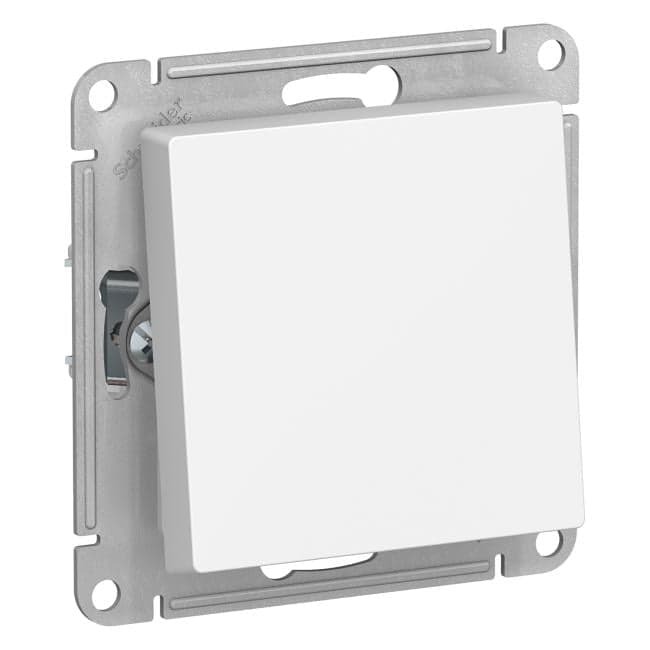 Переключатель 1-клавишный IP44, сх.6, 10АХ, механизм ATN440161 Schneider Electric AtlasDesign Aqua белый