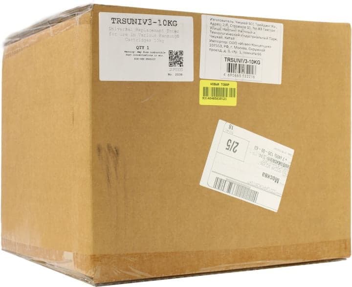 Тонер Static Control TRSUNIV3-10KG для Samsung 10 кг