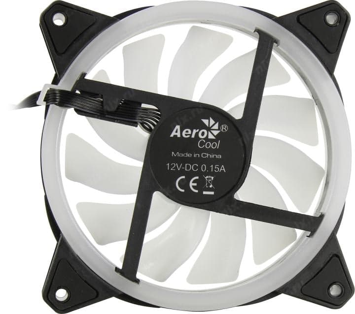 Aerocool Duo 12 Pro (120x120x25мм 3шт, 19.7дБ, 1000 об/мин)