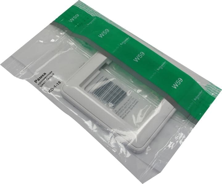 Systeme Electric Wessen 59 Бел Рамка 1-ая