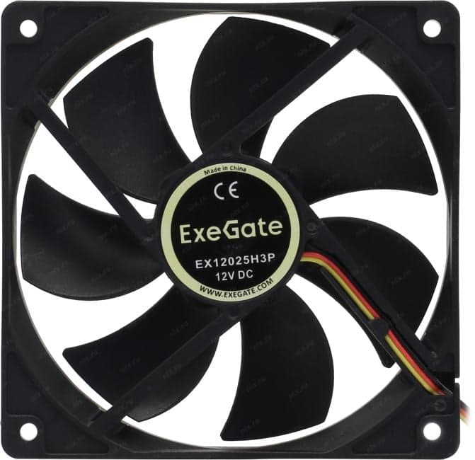 ExeGate <EX253951RUS> Mirage 120x25H (3пин, 120x120x25мм, 1600об/мин)