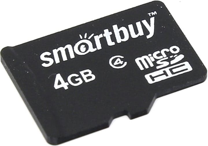 SmartBuy <SB4GBSDCL4-00> microSDHC 4Gb Class4