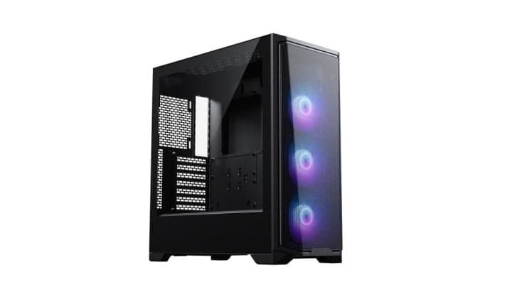 PH-EC370GA_DBK01 Корпус PHANTEKS Eclipse G370A, Black, 3x120mm ARGB Fan, боковая панель Tempered Glass, Mid-Tower /