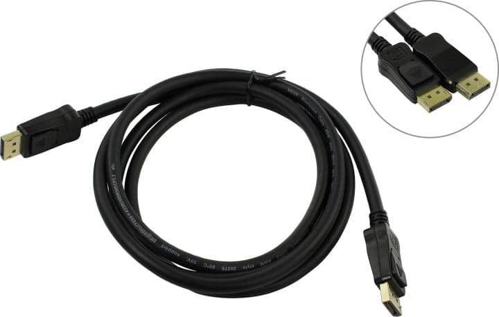 VCOM <CG632-2м> Кабель DisplayPort (M) -> DisplayPort (M) 2м ver1.4