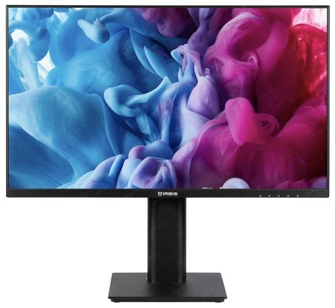 24FIDS123.100_MIR IRBIS 24 23.8'' LED Monitor 1920x1080, 16:9, IPS, 300 cd/m2, 1000:1, 5ms, 178°/178°, VGA, HDMI, DP