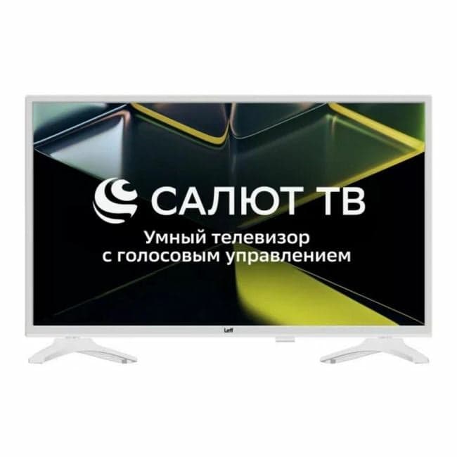 Телевизор LCD 43" 4K UHD WHITE SALUT SMART 43U691T LEFF
