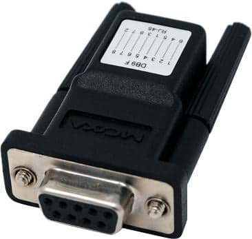 MOXA Адаптер ADP-RJ458P-DB9F