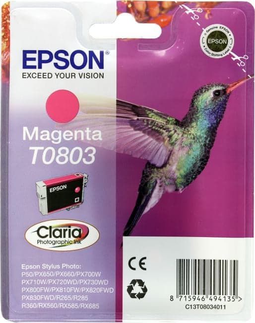 Картридж <T08034010/11/21> Magenta для EPS ST P50, PX650/700W/710W/800FW/810FW, R265/285/360, RX560/585/685