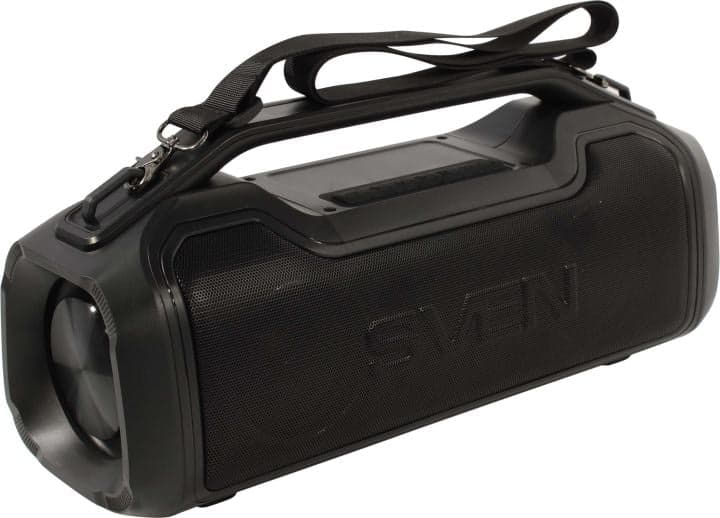 Колонка SVEN PS-390 Black (50W, Bluetooth, microSD, USB, Li-Ion)