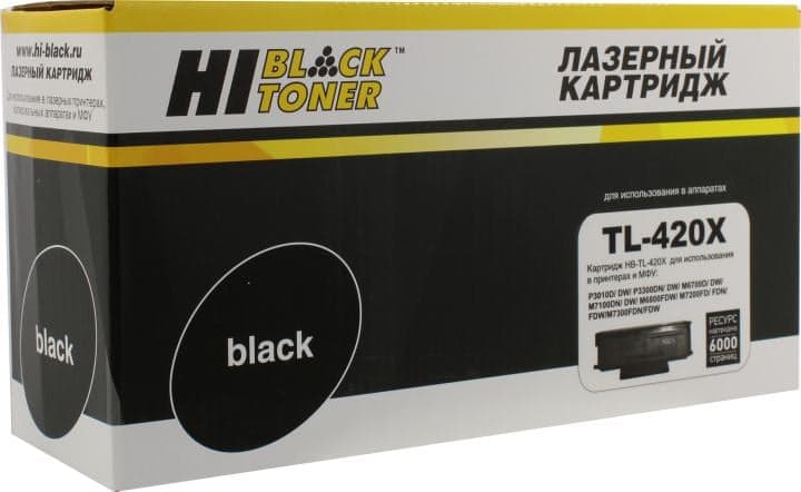 Картридж Hi-Black TL-420X Black для Pantum P3010/3300, M6700/M6800/M7100/M7200