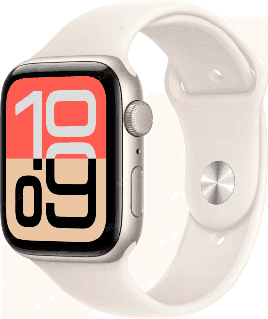 MEHJ4LW/A Смарт-часы Apple Watch SE 3 2025 A3325 44мм OLED корп.сияющая звезда Sport Band рем.сияющая звезда разм.брасл